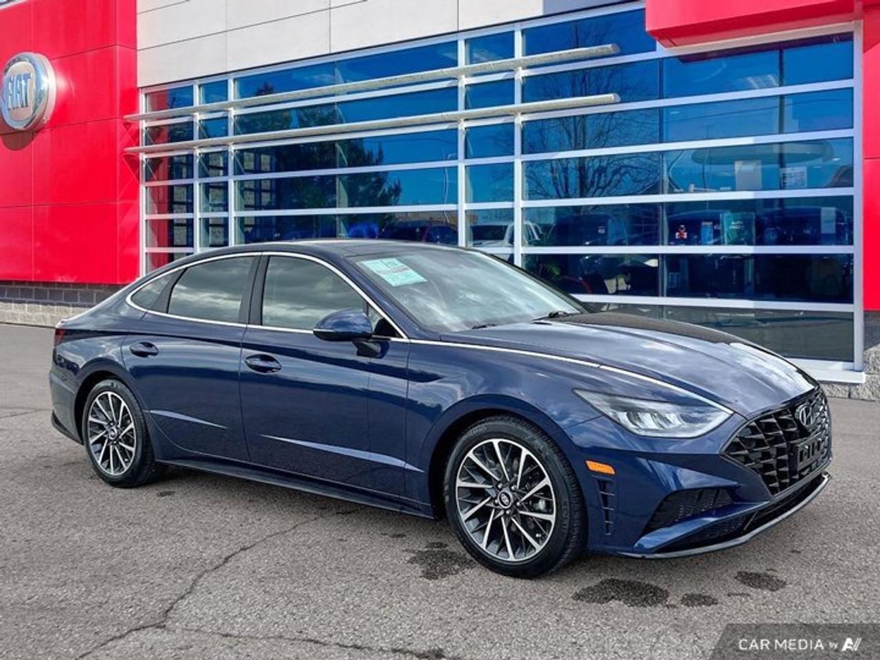 2021 Hyundai Sonata Luxury 1.6T | Leather | Sunroof | Nav | 360 Camera | Bose | Cooled + Heated Seats | and More ! Photo
