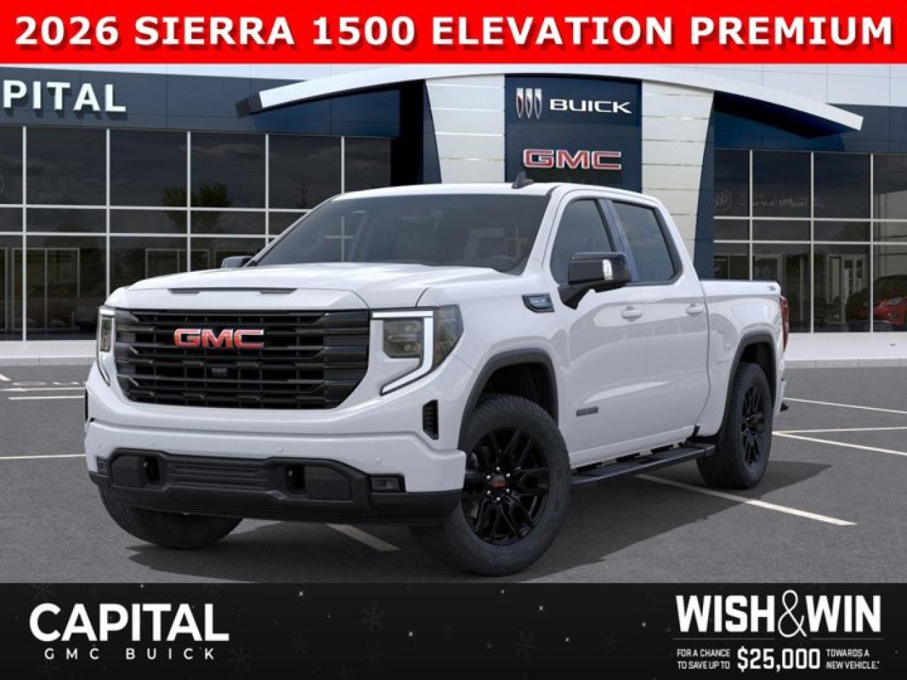 New 2026 GMC Sierra 1500 Crew Cab Elevation for sale in Edmonton, AB