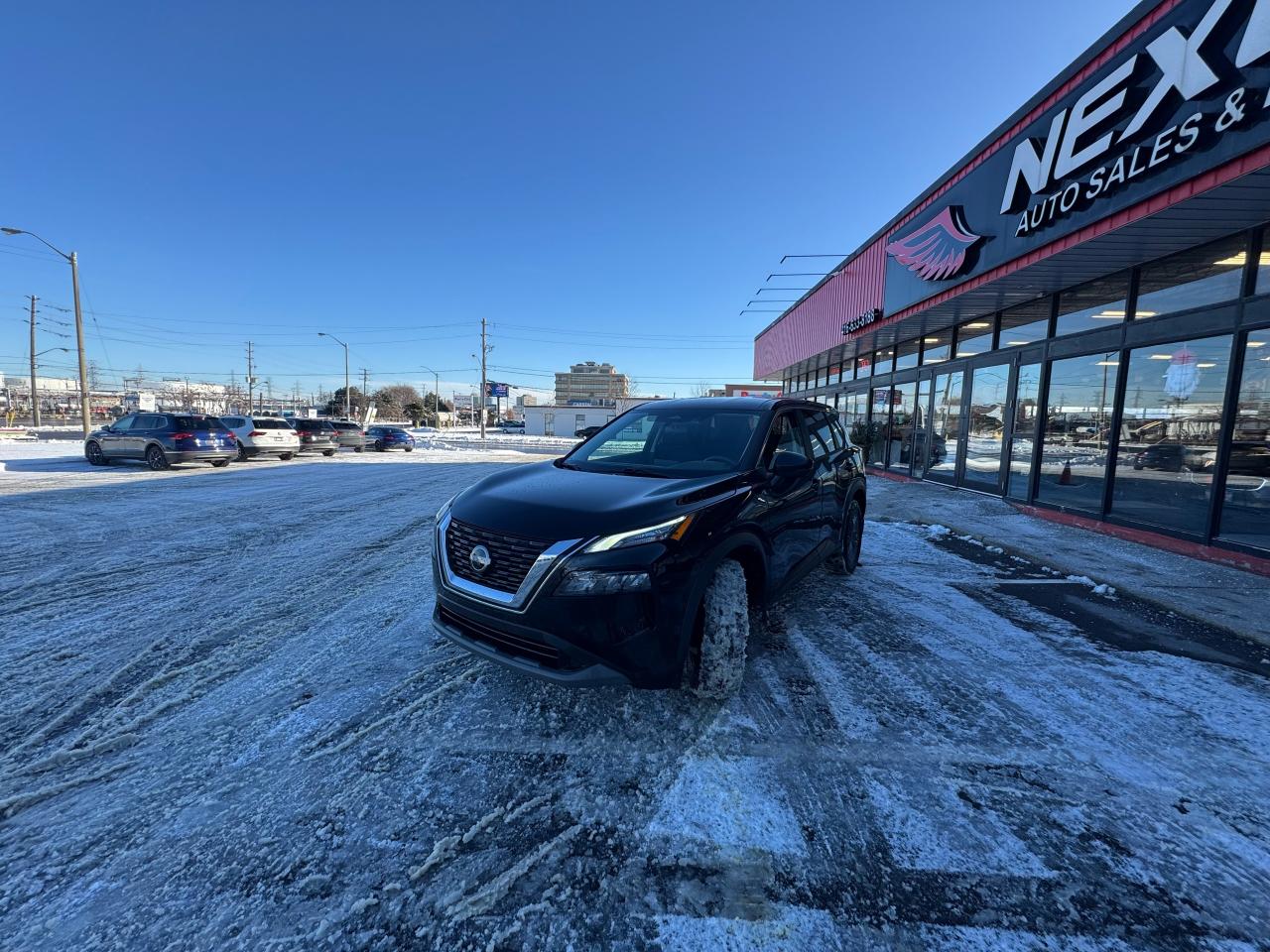 2023 Nissan Rogue S AWD AUTO A/C A/CARPLAY H/SEATS B/SPOT CAMERA Photo2