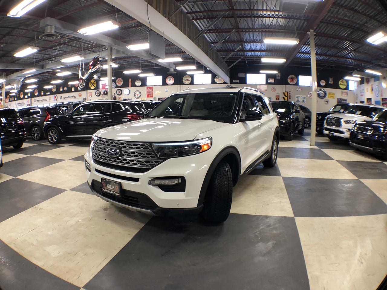 2022 Ford Explorer LIMITED 4WD 7 PASS LEATHER PAN/ROOF NAV B/SPOT CAM Photo2