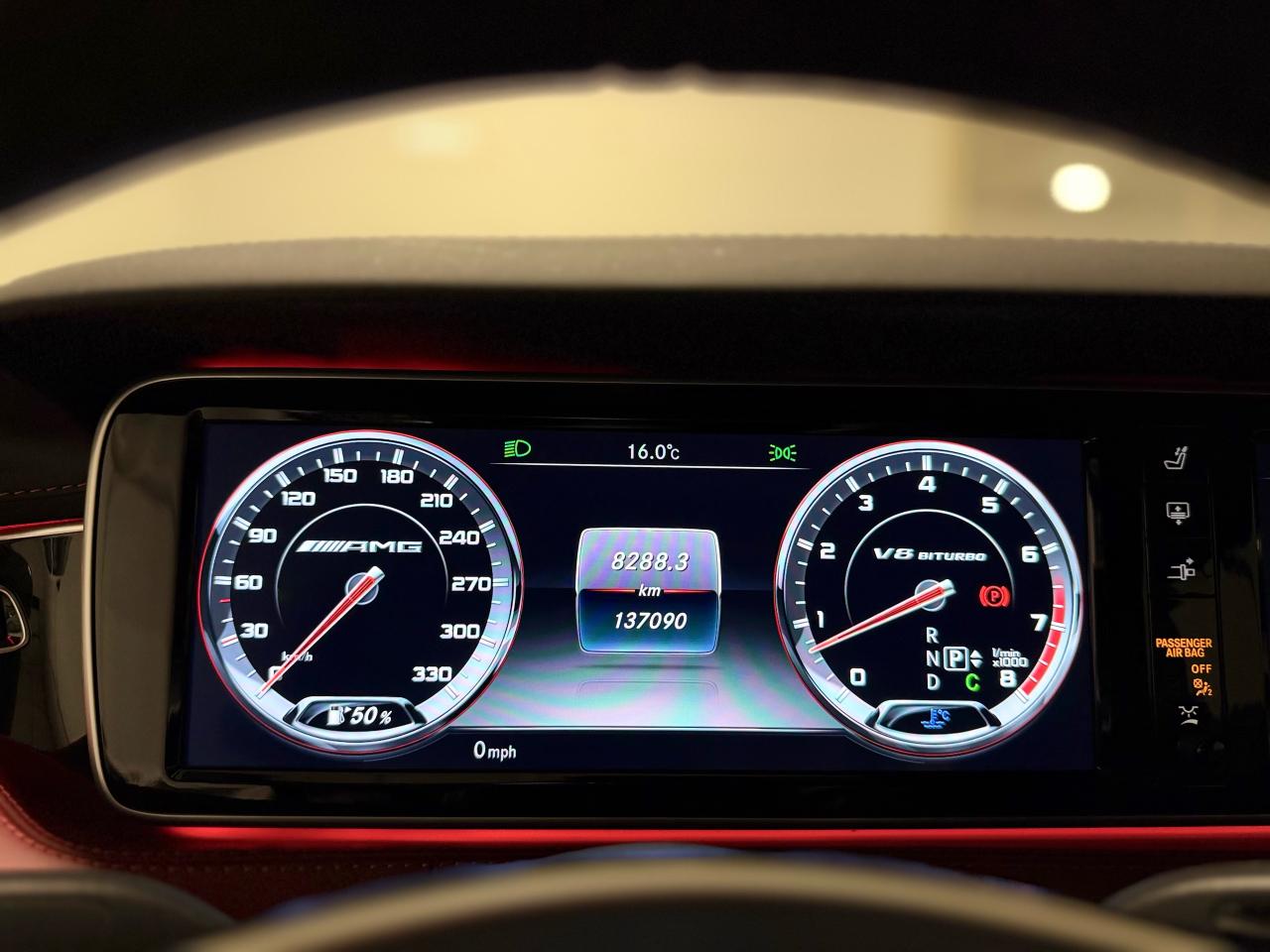 2016 Mercedes-Benz S-Class AMG S 63| RED INT | MAGNO CASHMERE | FORGIATO RIMS Photo