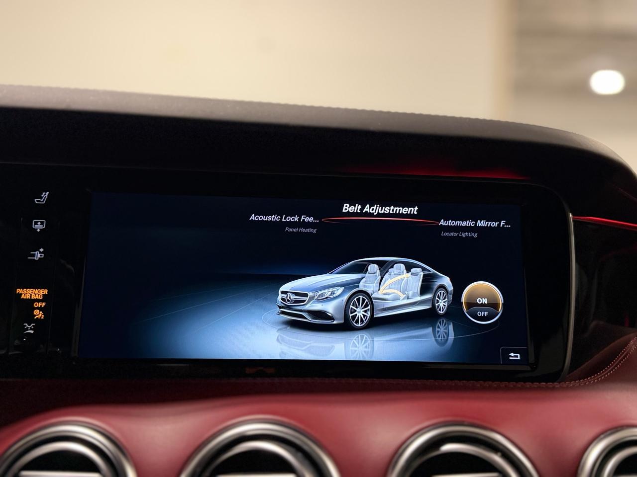 2016 Mercedes-Benz S-Class AMG S 63| RED INT | MAGNO CASHMERE | FORGIATO RIMS Photo