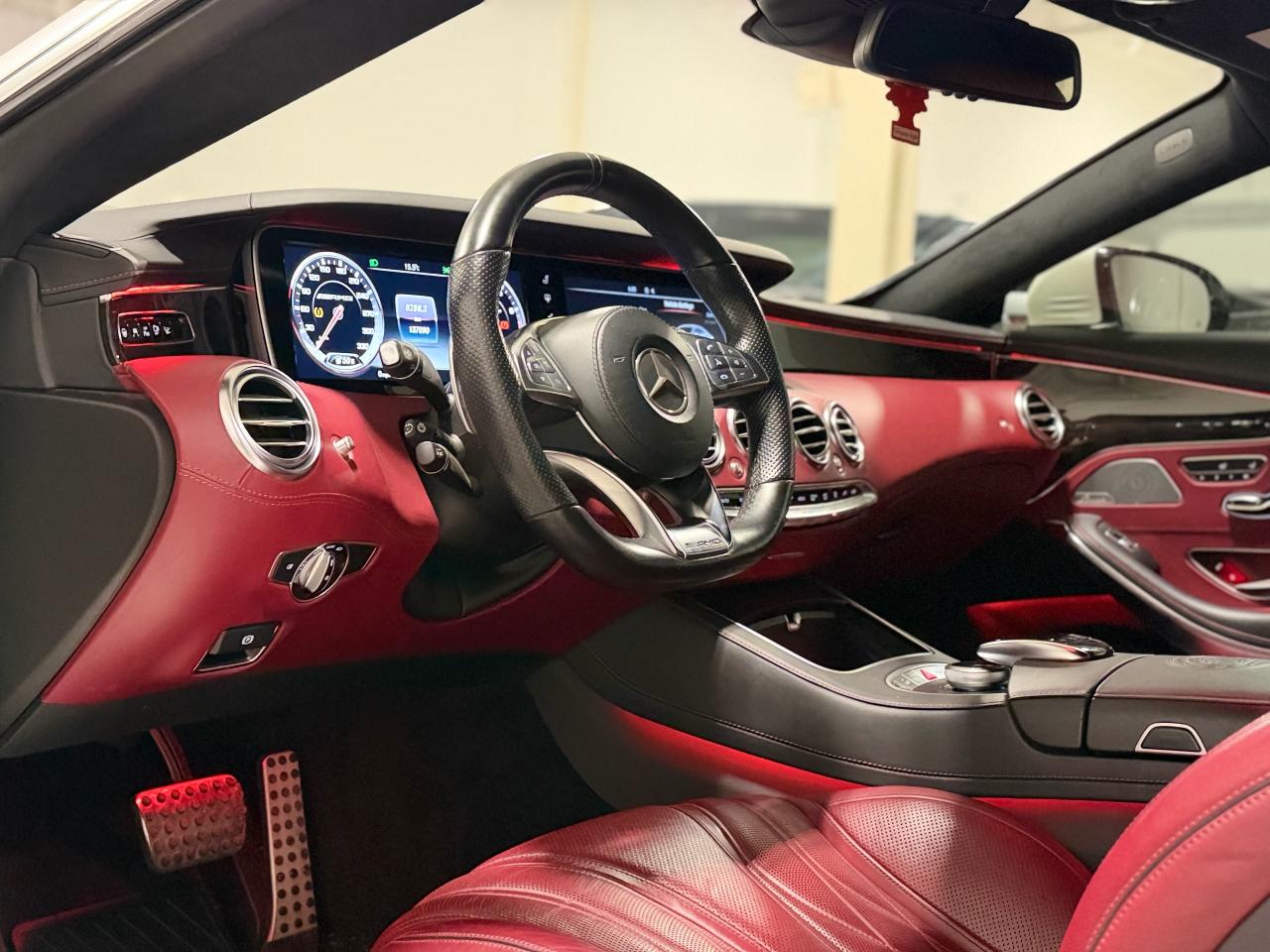 2016 Mercedes-Benz S-Class AMG S 63| RED INT | MAGNO CASHMERE | FORGIATO RIMS Photo