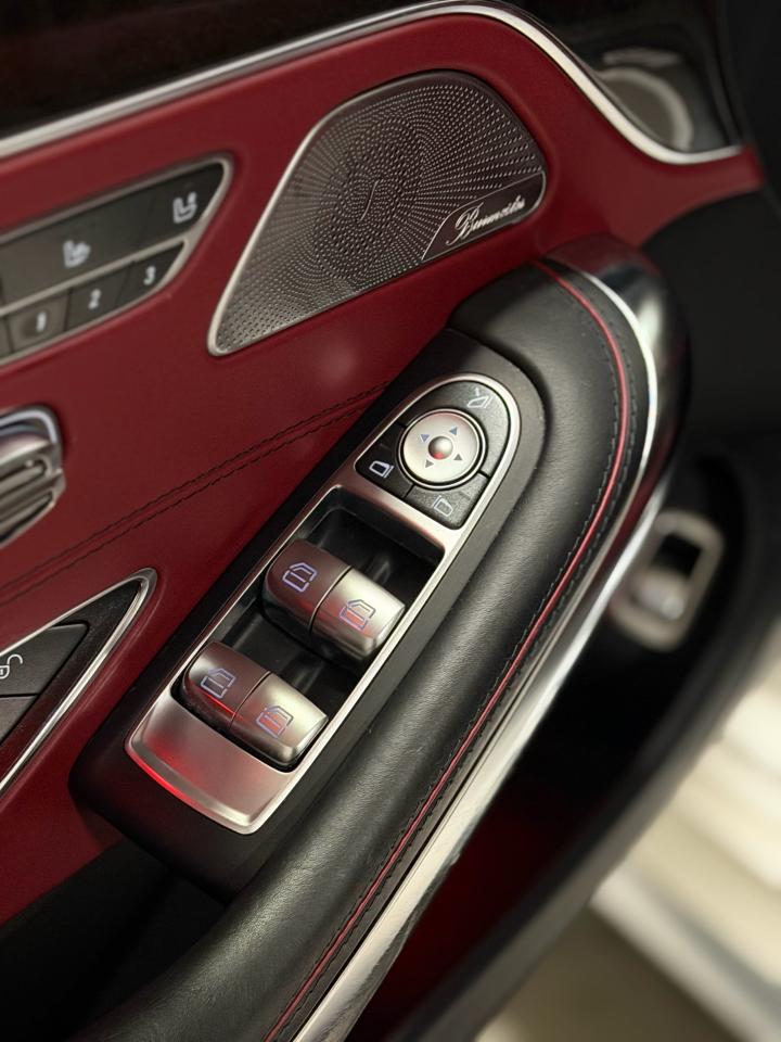2016 Mercedes-Benz S-Class AMG S 63| RED INT | MAGNO CASHMERE | FORGIATO RIMS Photo