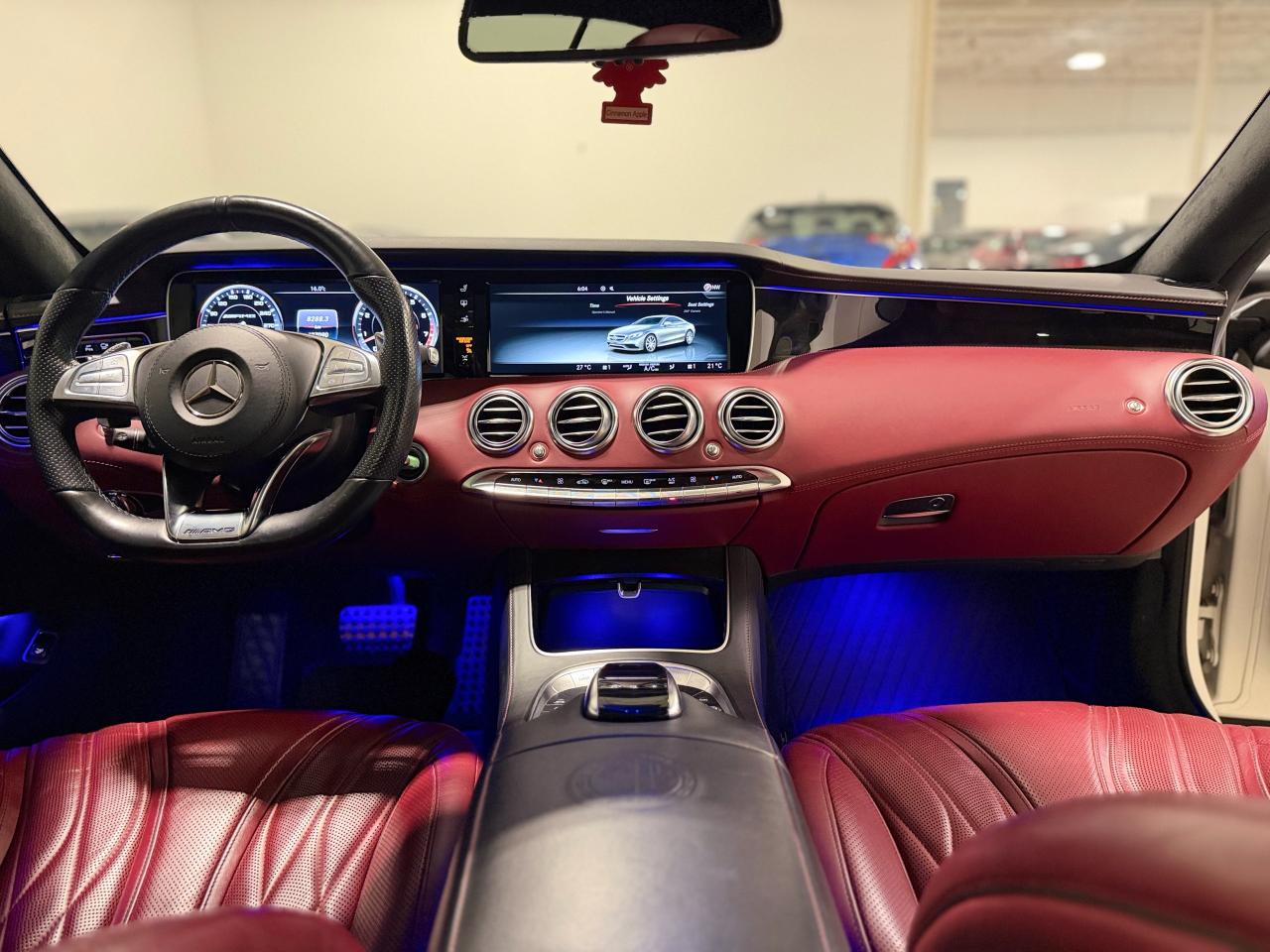 2016 Mercedes-Benz S-Class AMG S 63| RED INT | MAGNO CASHMERE | FORGIATO RIMS Photo