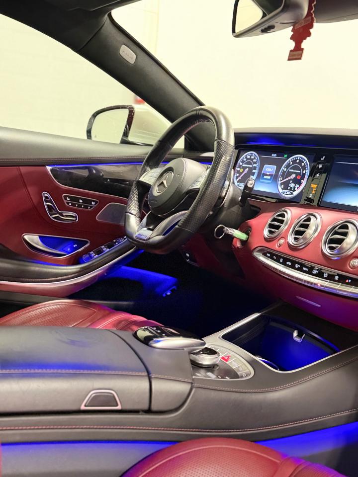 2016 Mercedes-Benz S-Class AMG S 63| RED INT | MAGNO CASHMERE | FORGIATO RIMS Photo