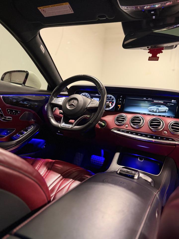2016 Mercedes-Benz S-Class AMG S 63| RED INT | MAGNO CASHMERE | FORGIATO RIMS Photo