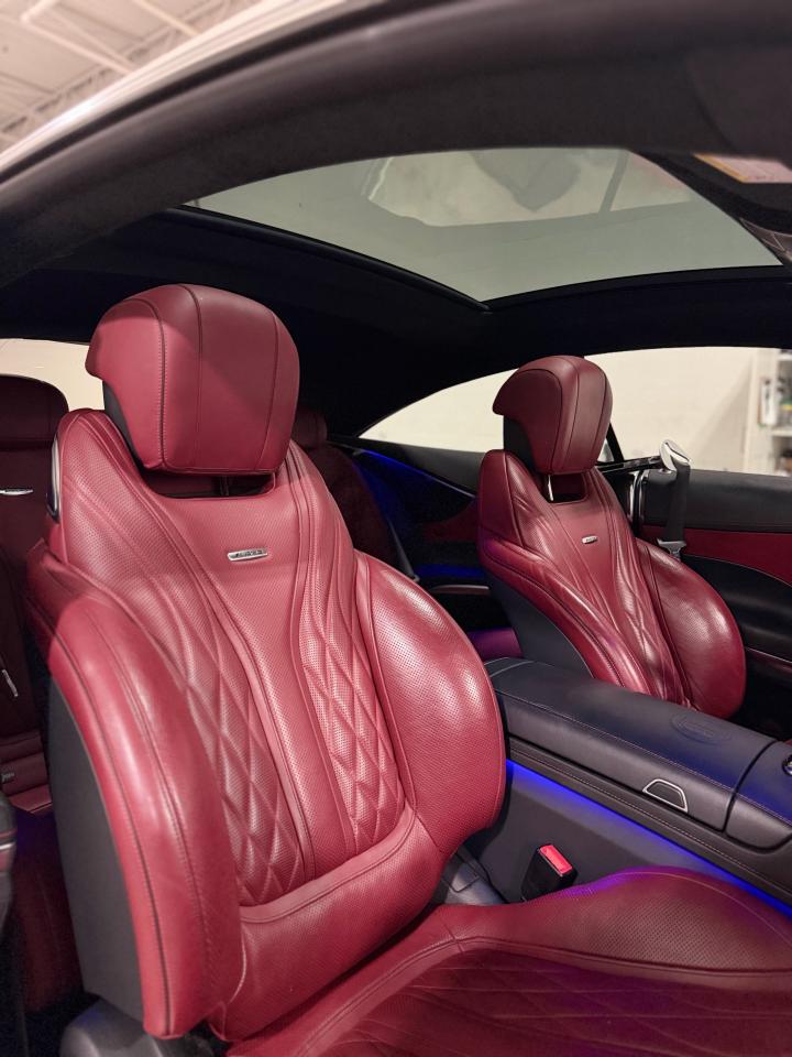 2016 Mercedes-Benz S-Class AMG S 63| RED INT | MAGNO CASHMERE | FORGIATO RIMS Photo