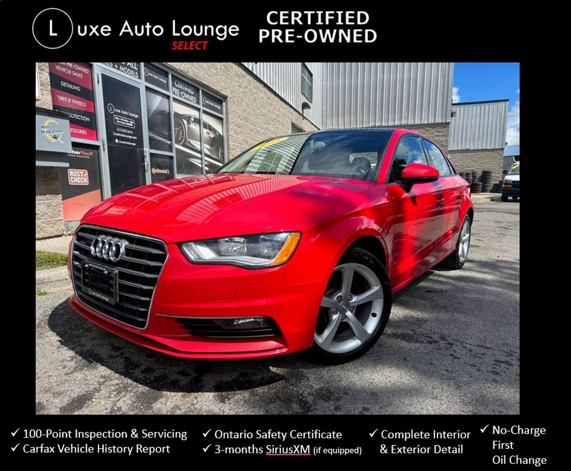 2015 Audi A3 2.0T Komfort | HEATED SEATS | ROOF | AWD