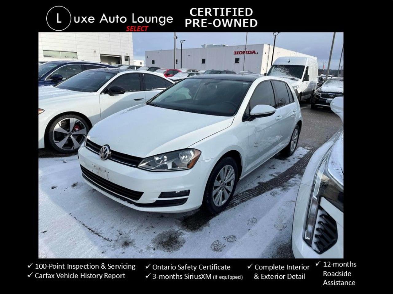 Used 2015 Volkswagen Golf Comfortline | LEATHER | ROOF | HEATED SEATS for sale in Orleans, ON