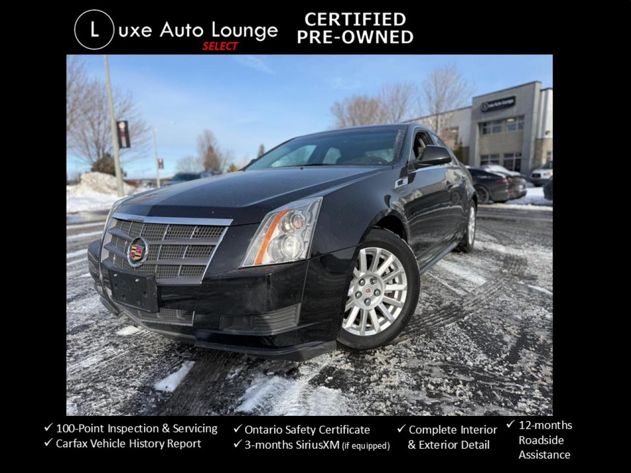 2011 Cadillac CTS RWD | LEATHER | SUPER LOW MILEAGE!!