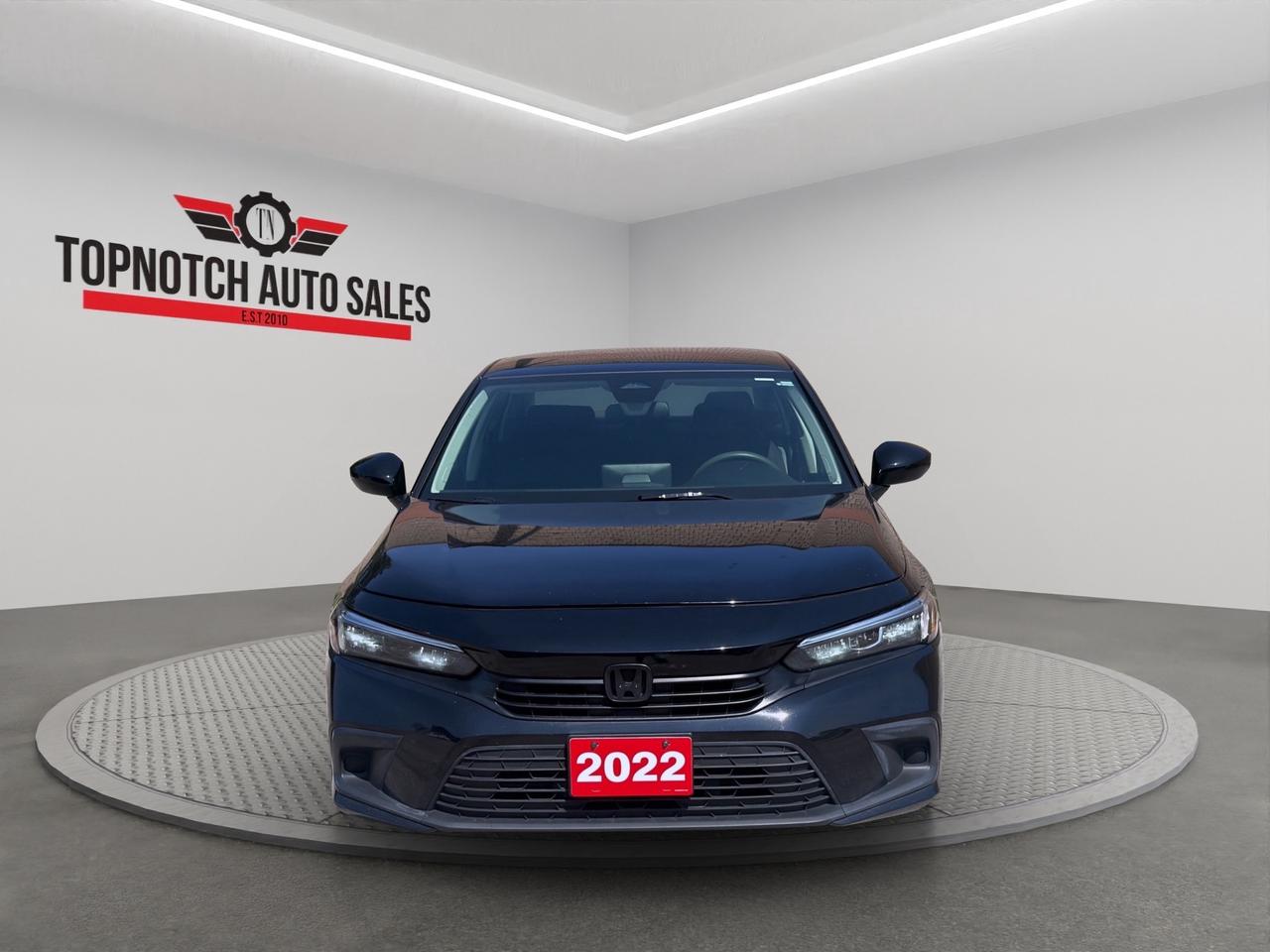 2022 Honda Civic LX 2.0L—Apple CarPlay & Android Auto/Heated Seats/Honda Sensing/Digital Dash/ LED Headlights Photo1