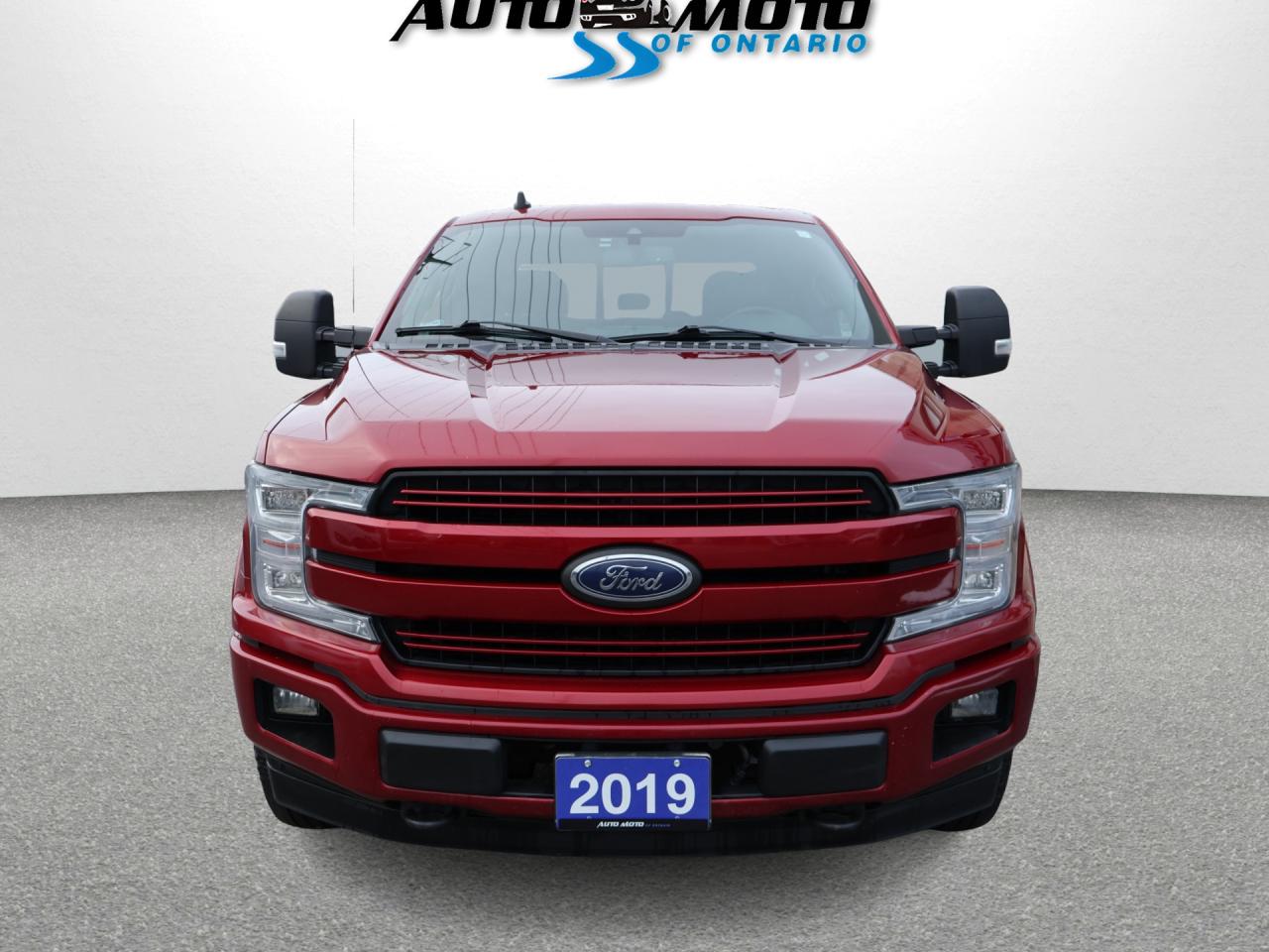 2019 Ford F-150 V8 LARIAT 4WD CERTIFIED *1 OWNER*ACCIDENT FREE* CAMERA NAV BLUETOOTH LEATHER COOL/HEAT SEAT/STEERING P.SENSORS CRUISE ALLOYS - Photo #2