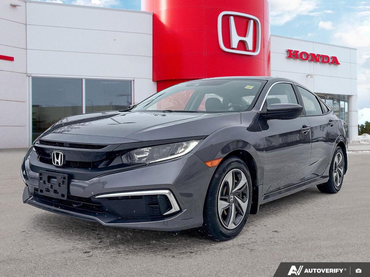 Used 2021 Honda Civic Sedan LX Lease Return | Locally Owned | One Owner for sale in Winnipeg, MB