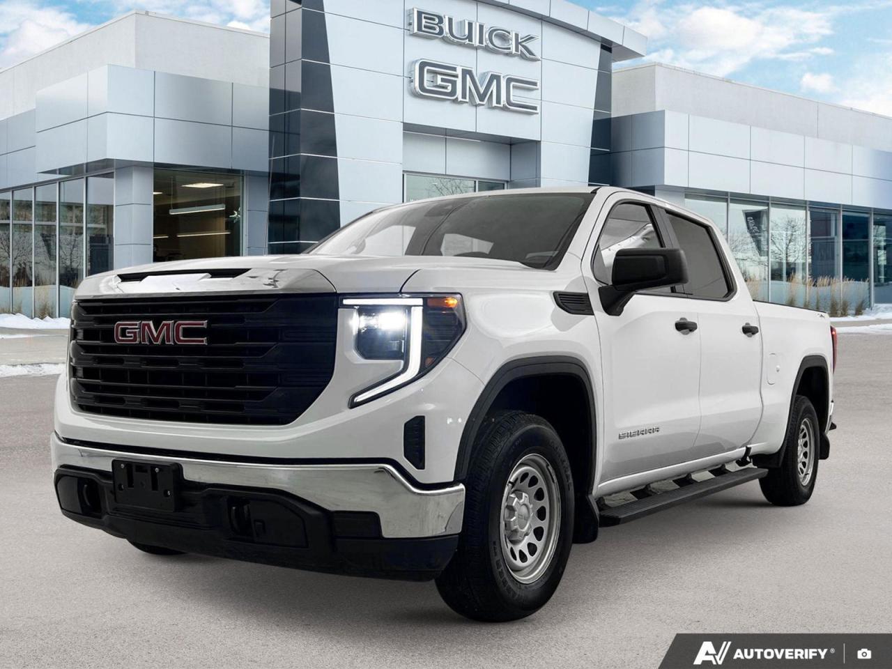 Used 2023 GMC Sierra 1500 Pro 5.3L V8 | Crew Cab & 6.5ft Box! for sale in Winnipeg, MB