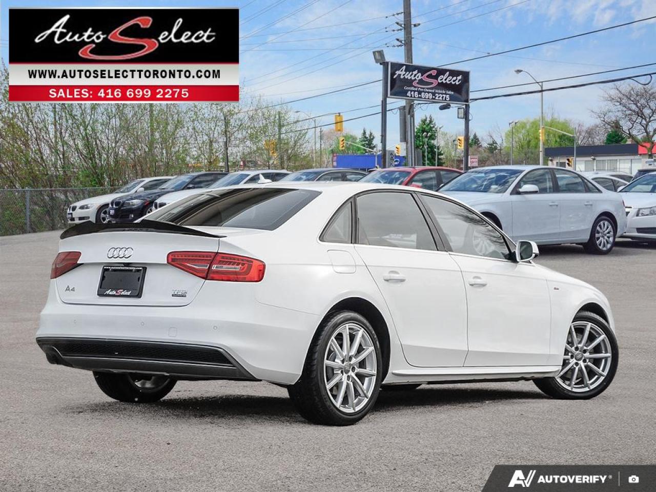 2016 Audi A4 S-Line Quattro Progressiv - AWD - Technology Pkg - Backup Cam Photo