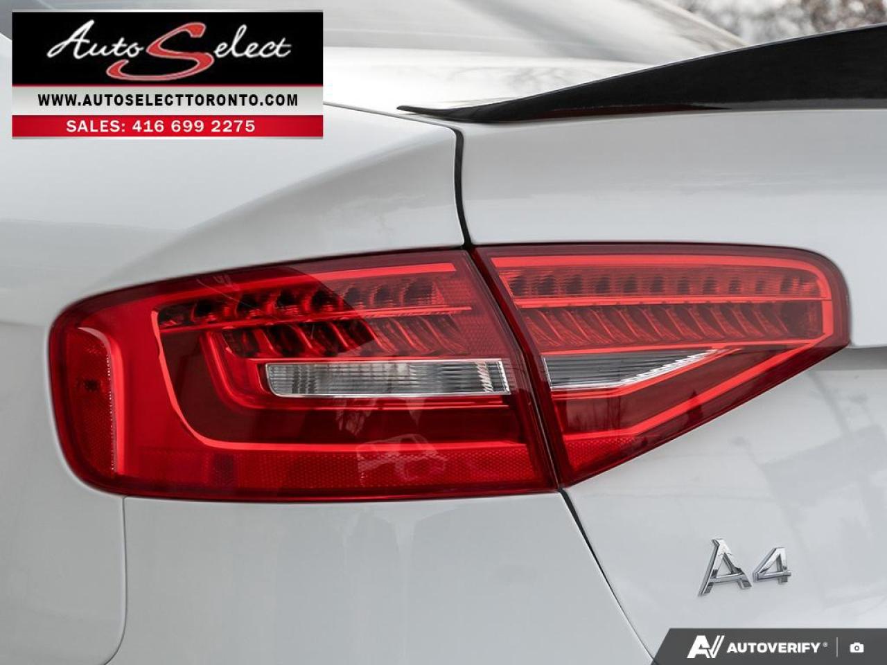 2016 Audi A4 S-Line Quattro Progressiv - AWD - Technology Pkg - Backup Cam Photo