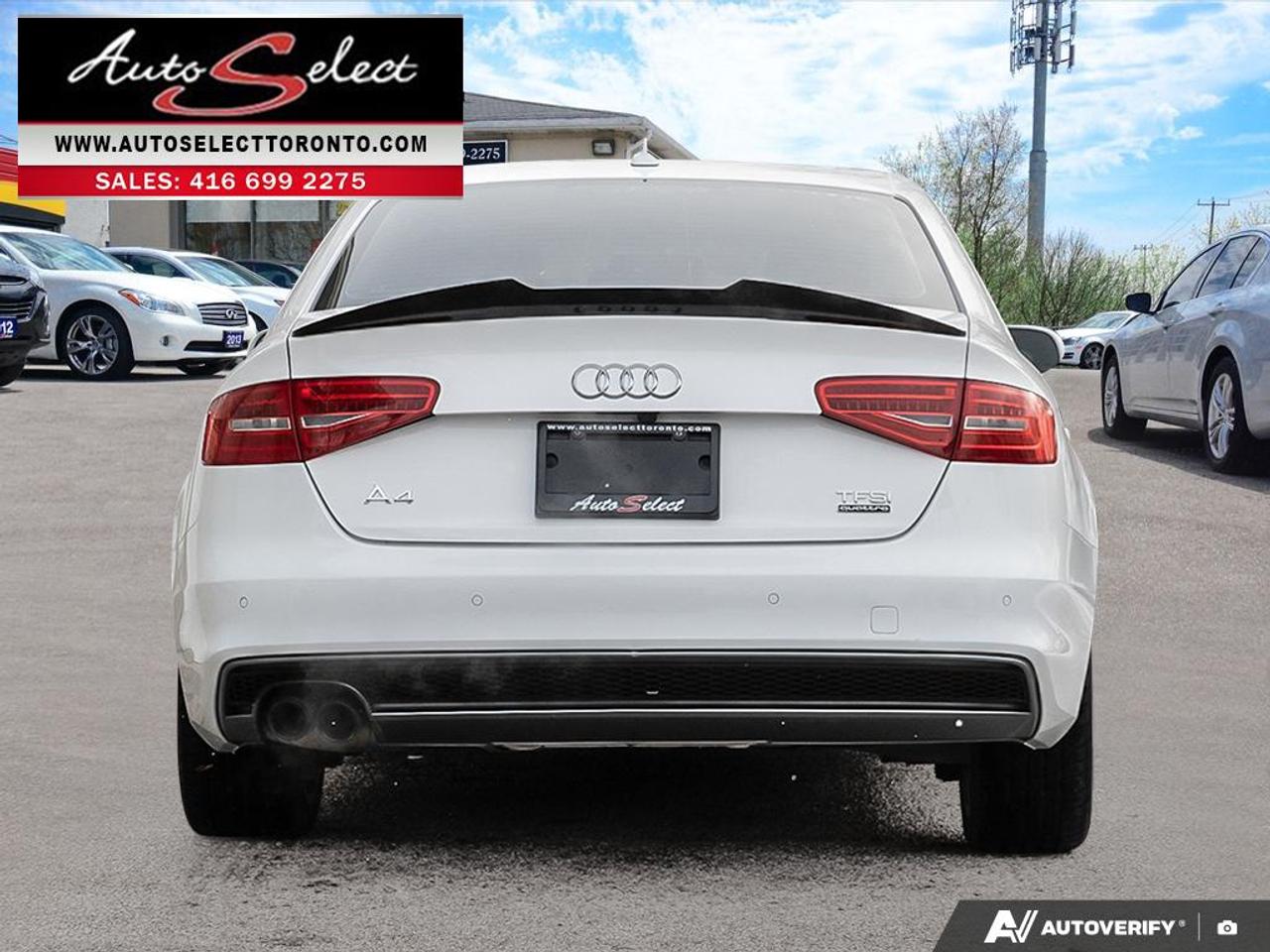 2016 Audi A4 S-Line Quattro Progressiv - AWD - Technology Pkg - Backup Cam Photo