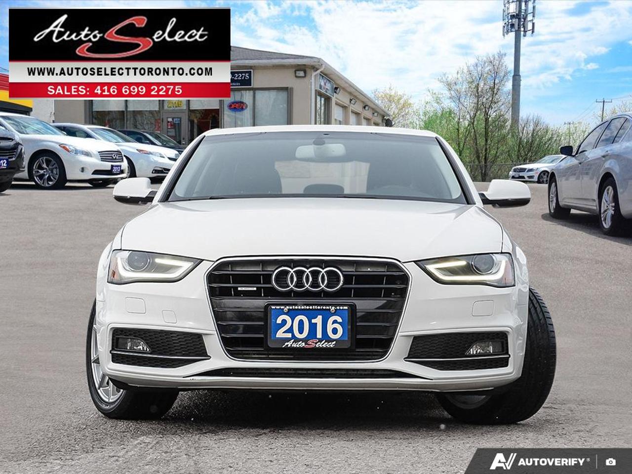 2016 Audi A4 S-Line Quattro Progressiv - AWD - Technology Pkg - Backup Cam Photo