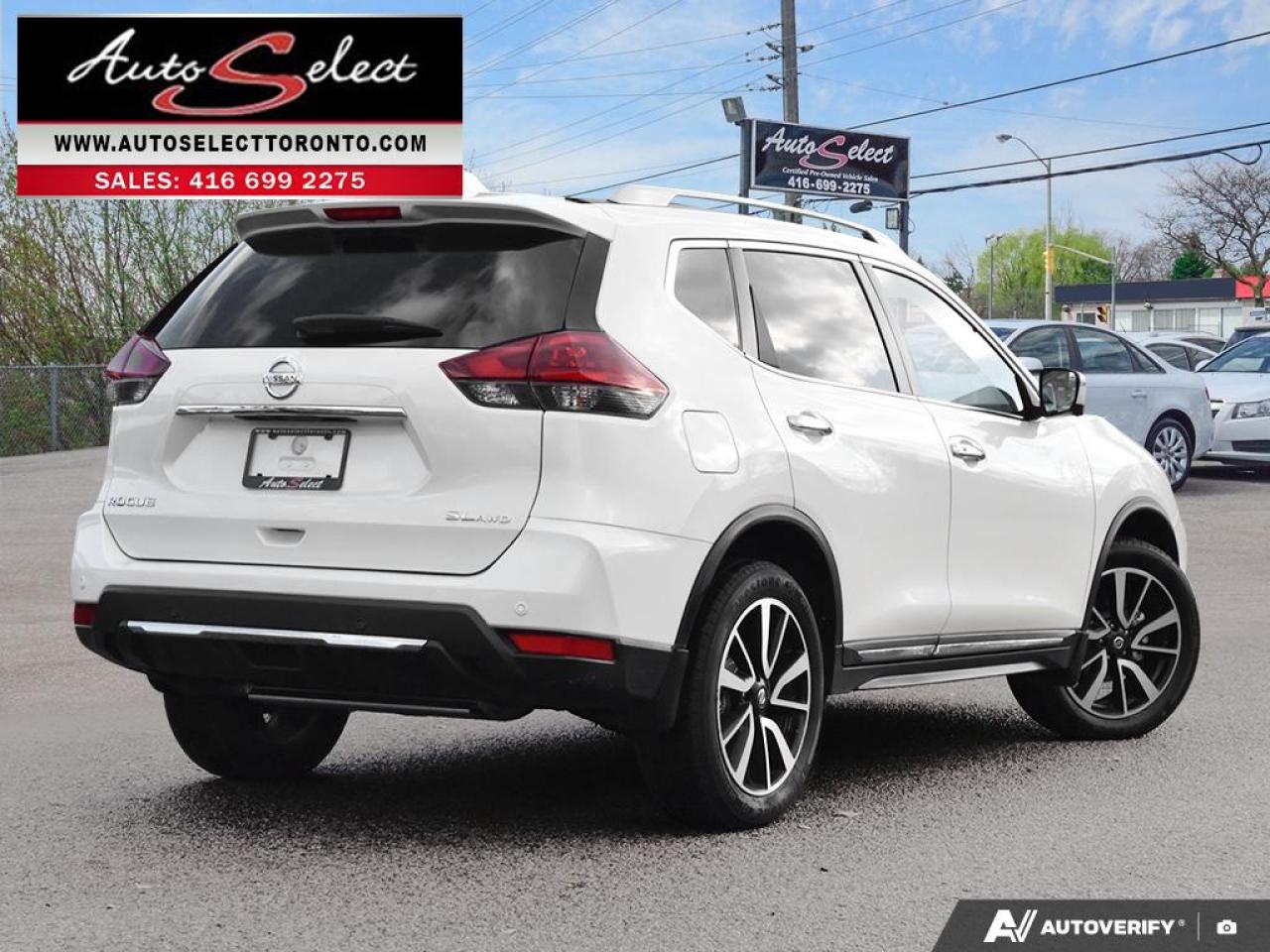 2019 Nissan Rogue SL AWD - Apple Carplay - Leather - Roof -Clean Carfax Photo3