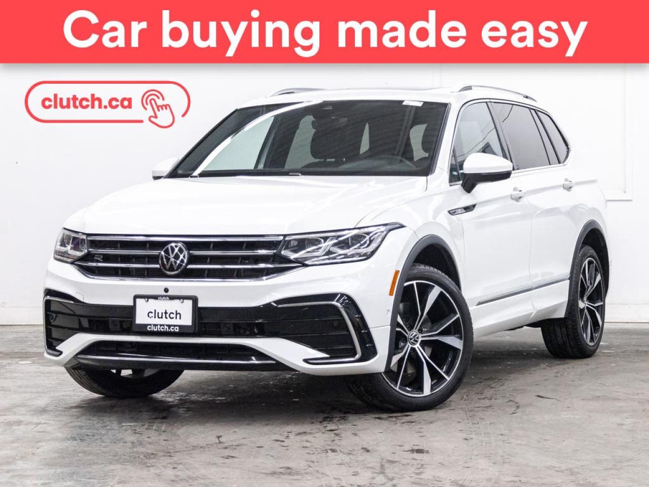 Used 2022 Volkswagen Tiguan Highline R-Line AWD w/Apple CarPlay & Android Auto, Heated Front Seats, Backup Cam for sale in Toronto, ON