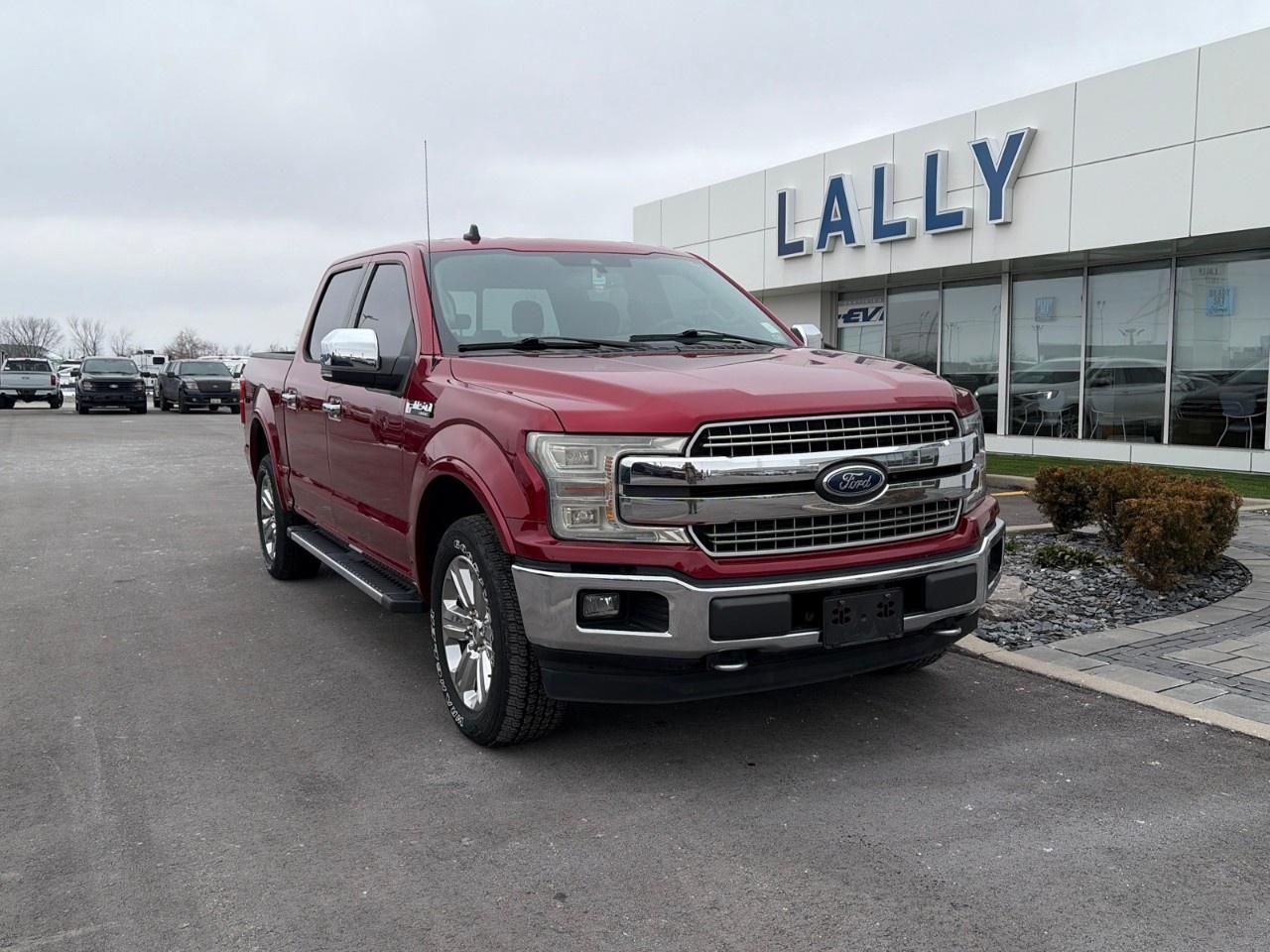 Used 2019 Ford F-150 Lariat 4WD SuperCrew 5.5' Box for sale in Tilbury, ON