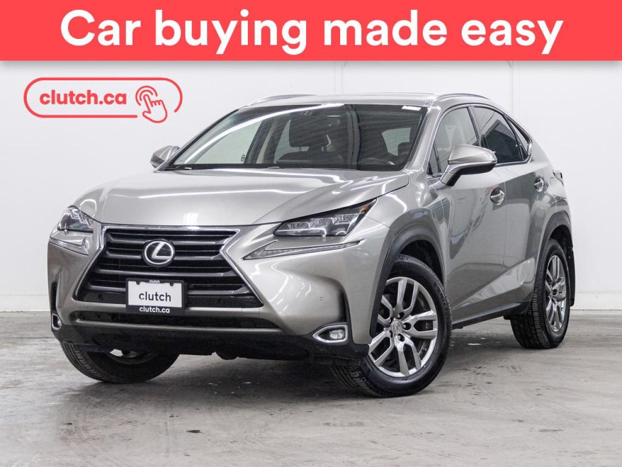 Used 2016 Lexus NX 200t AWD w/ Navigation, Heated Front Seats, Rearview Camera for sale in Toronto, ON