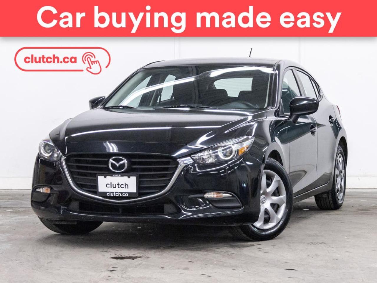 Used 2017 Mazda MAZDA3 Sport GX w/ Apple CarPlay & Android Auto, Rearview Cam, A/C for sale in Toronto, ON