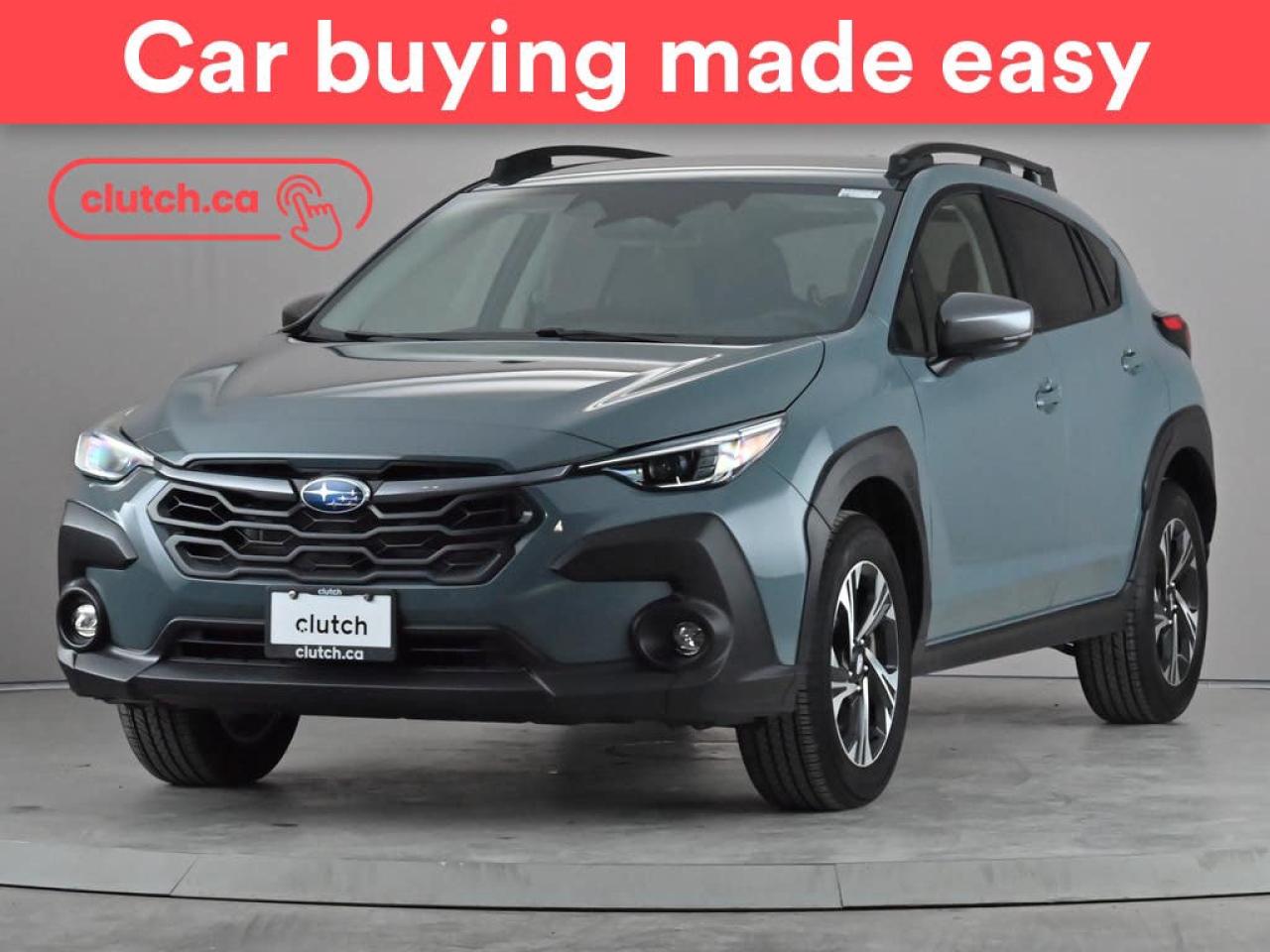 Used 2024 Subaru XV Crosstrek Touring w/ EyeSight w/ Apple CarPlay, Heated Front Seats, Rearview Cam for sale in Toronto, ON