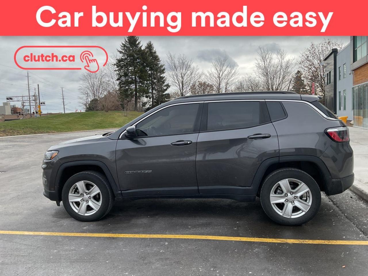 Used 2022 Jeep Compass Sport 4X4 w/ Apple CarPlay, Heated Front Seats, Rearview Cam for sale in Toronto, ON