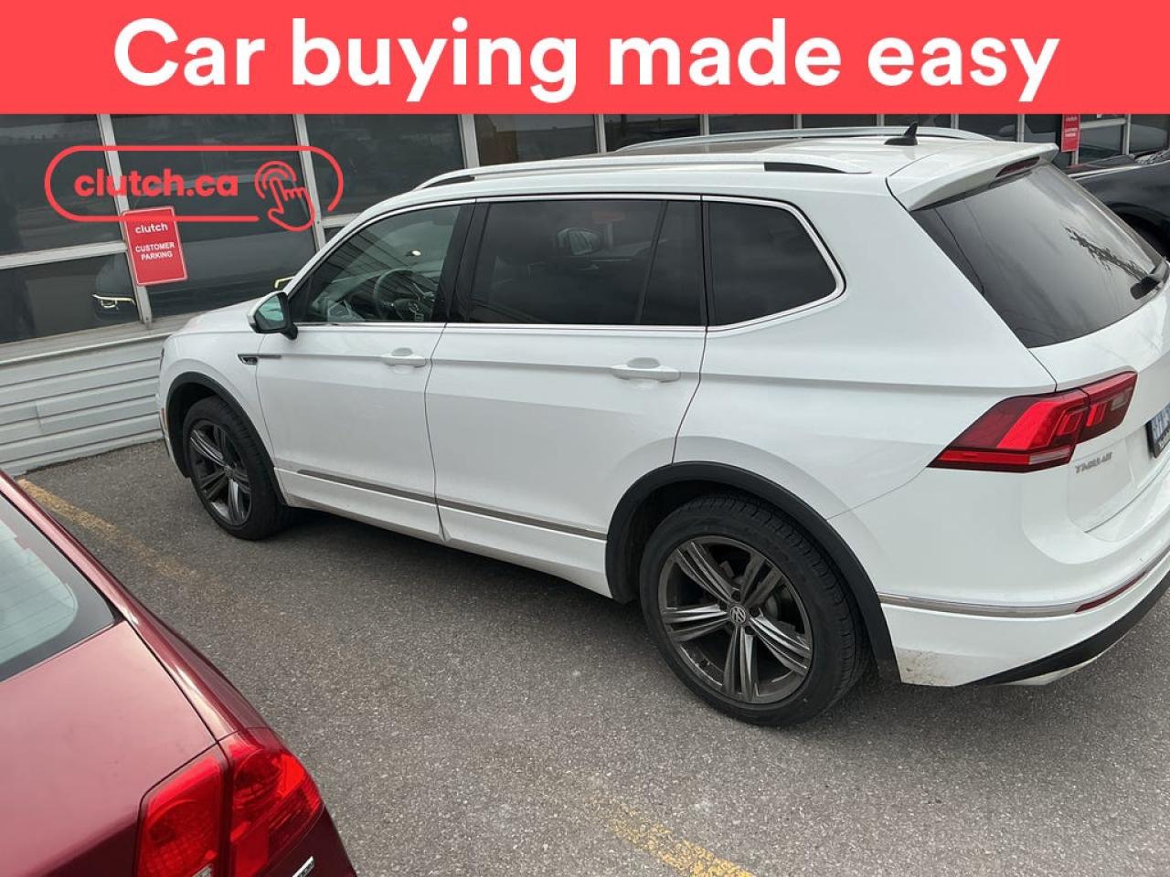Used 2020 Volkswagen Tiguan Highline AWD w/ Advanced Driver Assistance Systems Pkg w/Apple CarPlay & Android Auto, Heated Front Seats, Backup Cam for sale in Toronto, ON