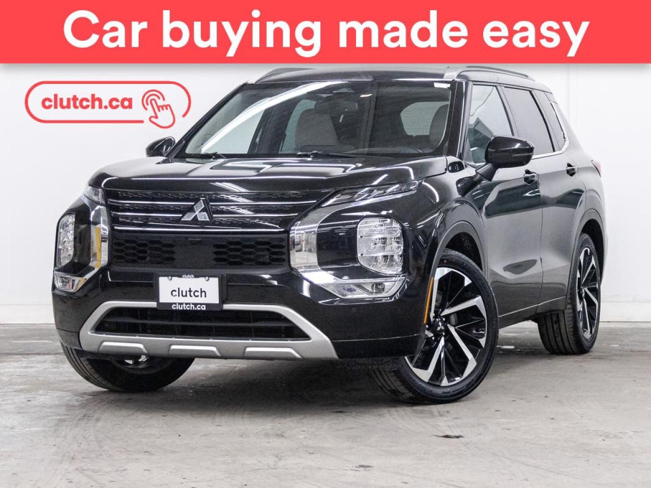 Used 2022 Mitsubishi Outlander GT S-AWC w/ Apple CarPlay & Android Auto, Heated Front Seats, Rearview Camera for sale in Toronto, ON