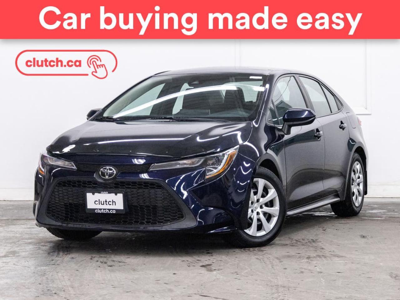 Used 2020 Toyota Corolla LE w/Apple CarPlay, Heated Front Seats, Backup Cam for sale in Toronto, ON