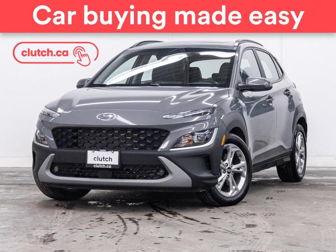 Used 2022 Hyundai KONA Preferred AWD w/ Sun and Leather Pkg w/ Apple CarPlay & Android Auto, Heated Front Seats, Rearview Camera for sale in Toronto, ON
