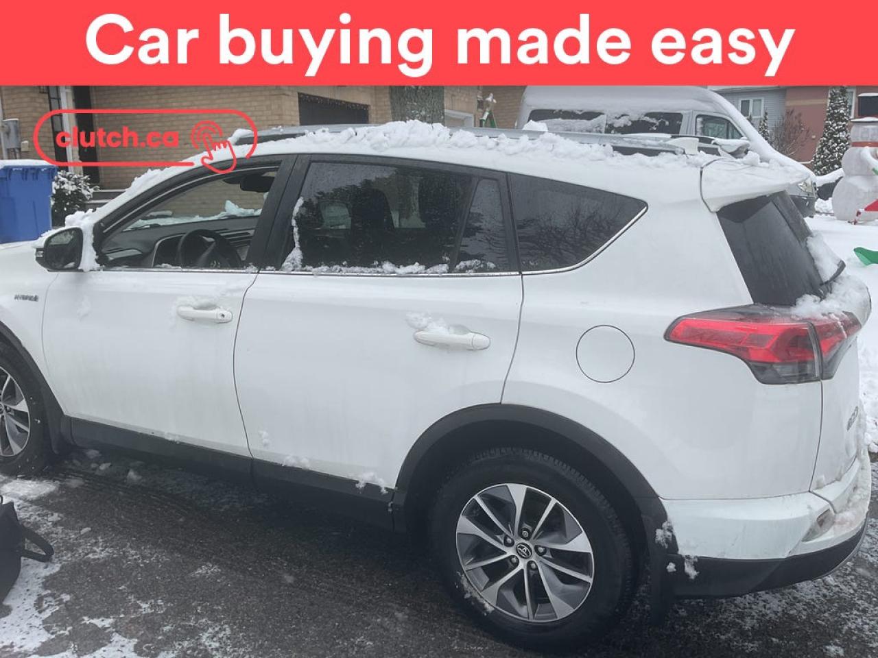Used 2018 Toyota RAV4 Hybrid LE+ AWD w/ Hybrid XLE Pkg. w/ Heated Front Seats, Rearview Camera, Cruise Control for sale in Toronto, ON