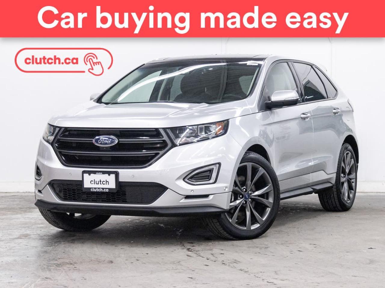 Used 2018 Ford Edge Sport AWD w/Apple CarPlay, Heated Front Seats, Backup Cam for sale in Toronto, ON