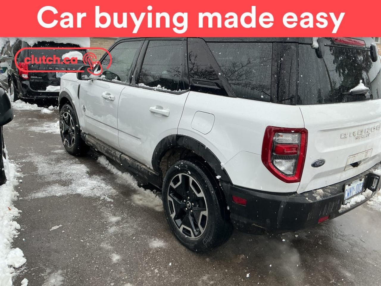 Used 2022 Ford Bronco Sport Outer Banks 4x4 w/ Apple CarPlay, Heated Front Seats, Rearview Cam for sale in Toronto, ON