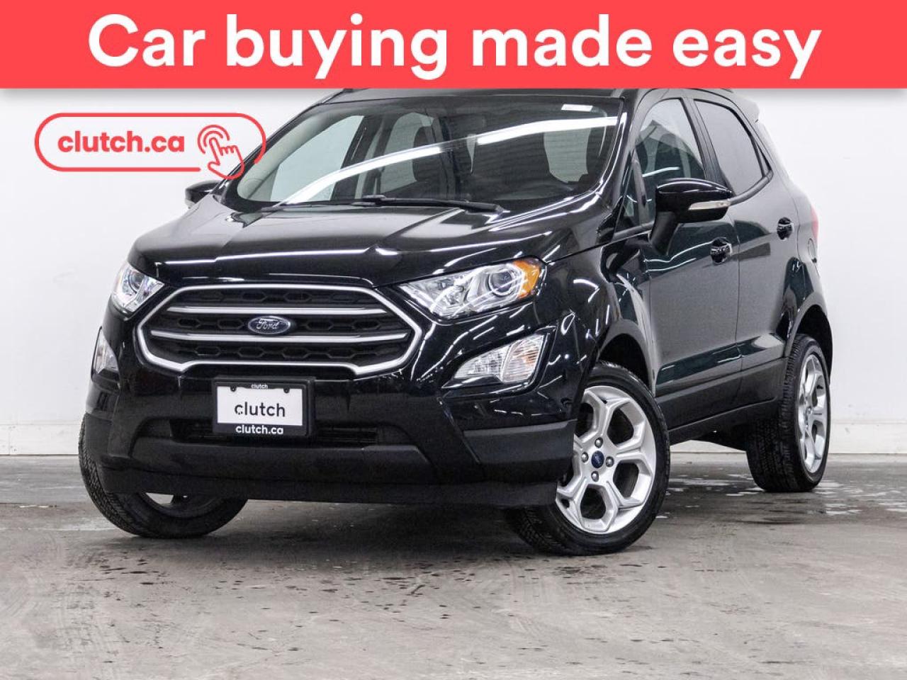 Used 2022 Ford EcoSport SE w/ Apple CarPlay & Android Auto, Sunroof, Heated Front Seats for sale in Toronto, ON