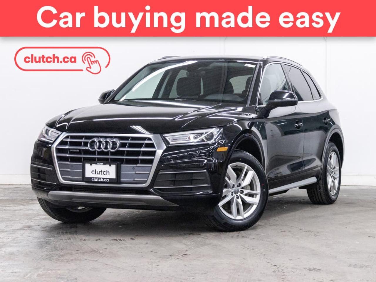 Used 2020 Audi Q5 Komfort 45 AWD w/Apple CarPlay & Android Auto, Heated Front Seats, Backup Cam for sale in Toronto, ON