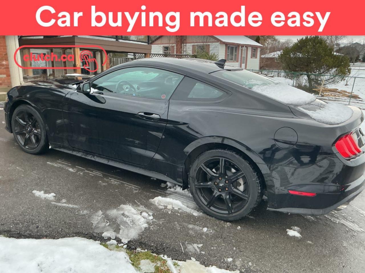 Used 2020 Ford Mustang EcoBoost Fastback w/ Apple CarPlay, Heated Front Seats, Rearview Cam for sale in Toronto, ON