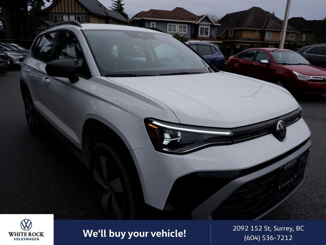 Used 2025 Volkswagen Taos Trendline for sale in Surrey, BC