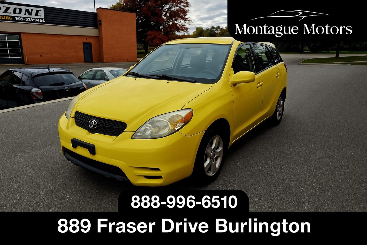 Used 2004 Toyota Matrix 5dr Wgn XR Manual for sale in Burlington, ON