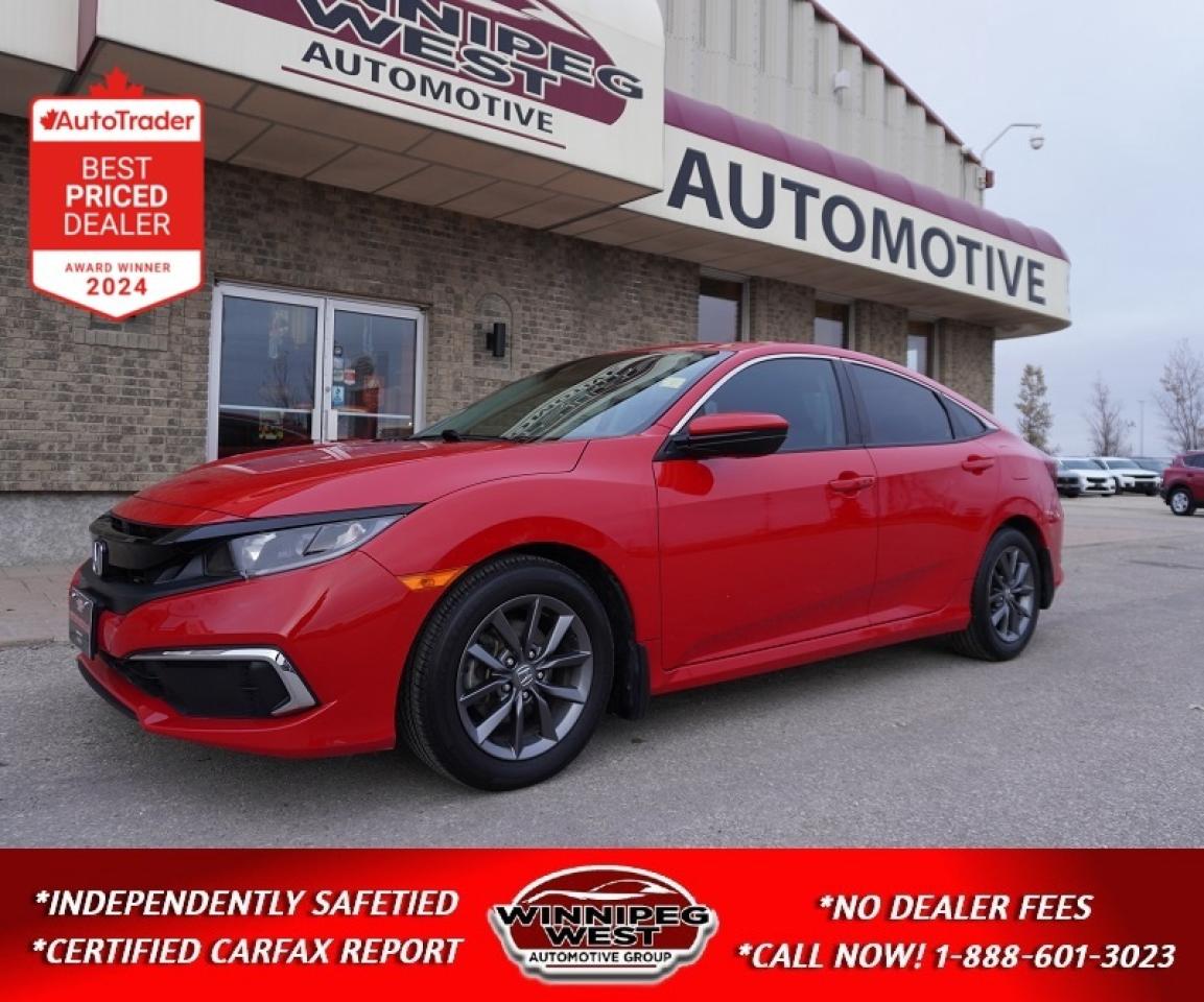 Used 2021 Honda Civic Sedan EX CVT for sale in Headingley, MB