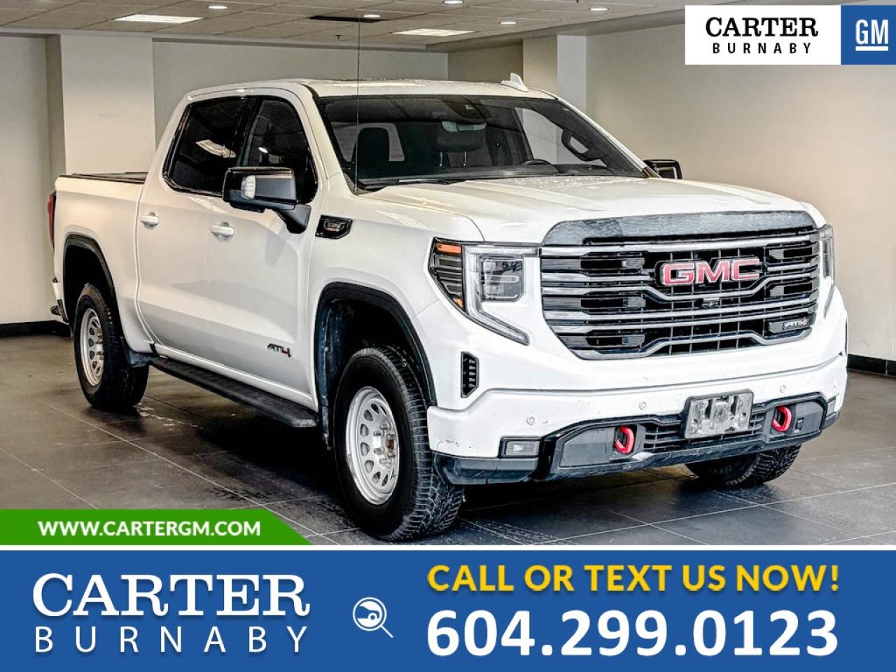 Used 2022 GMC Sierra 1500 AT4 4WD | 3.0L TURBO ENG/PWR SEATS/13.4