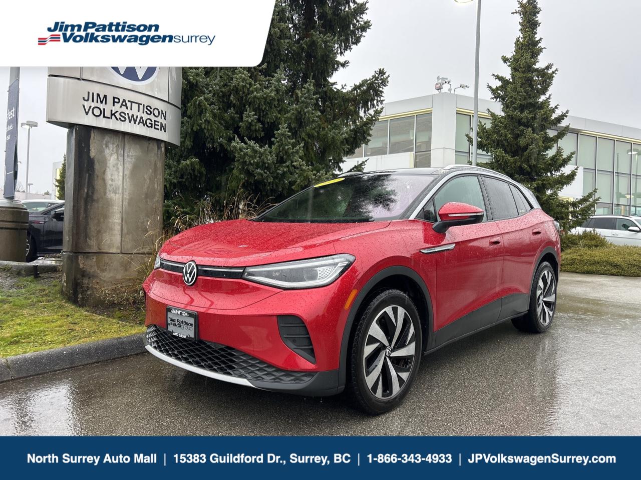 Used 2022 Volkswagen ID.4 PRO AWD, Statement Package, ONE OWNER for sale in Surrey, BC