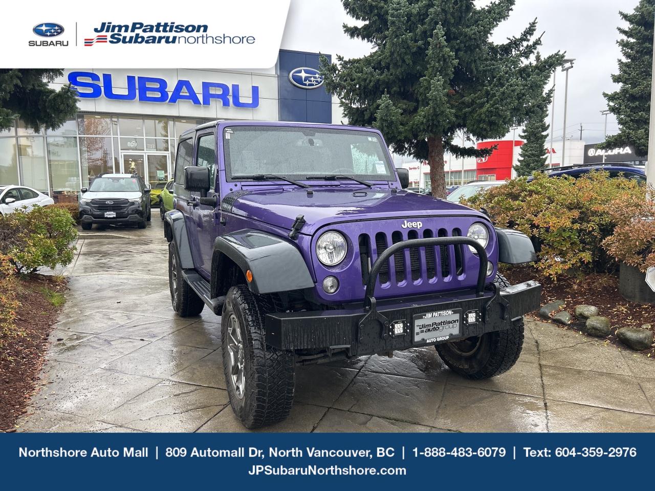 Used 2018 Jeep Wrangler Sport 4X4 for sale in North Vancouver, BC