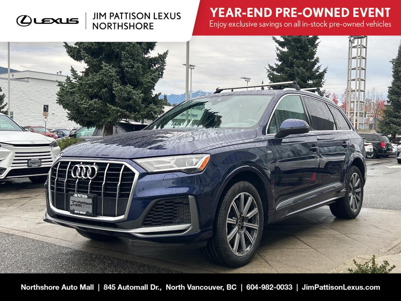 Used 2021 Audi Q7 55 3.0T Progressiv quattro 8sp Tiptronic / Progres for sale in North Vancouver, BC