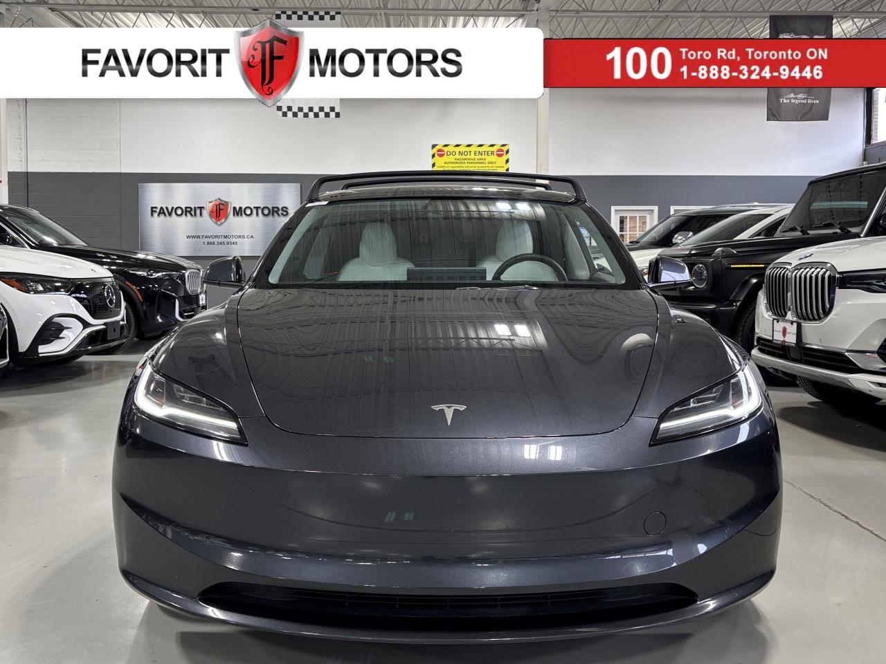 Used 2024 Tesla Model 3 RWD|FRONTPPF|WHITELEATHER|AMBIENT|REARSCREEN|NAV|+ for sale in North York, ON
