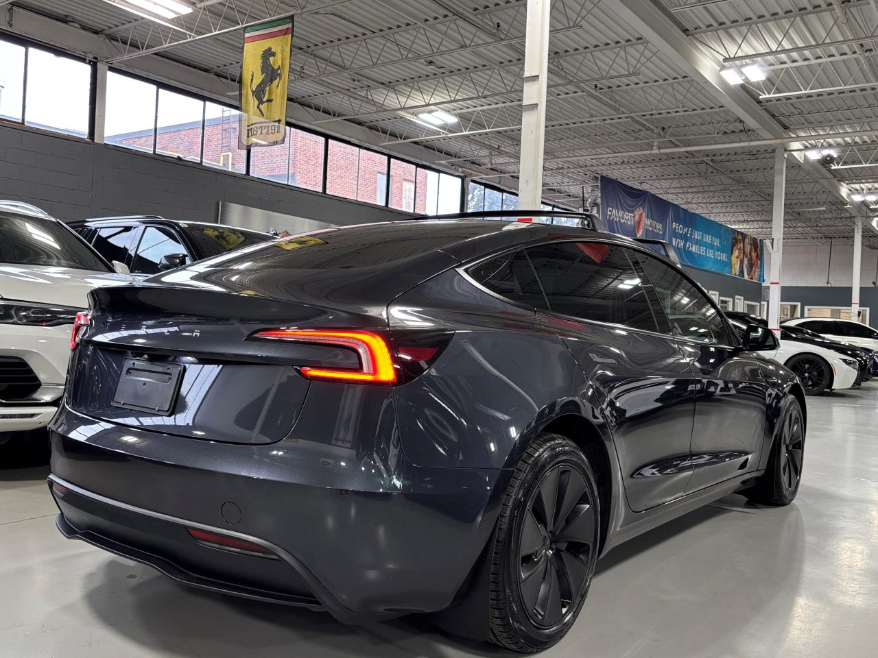 2024 Tesla Model 3 RWD|FRONTPPF|WHITELEATHER|AMBIENT|REARSCREEN|NAV|+ - Photo #6