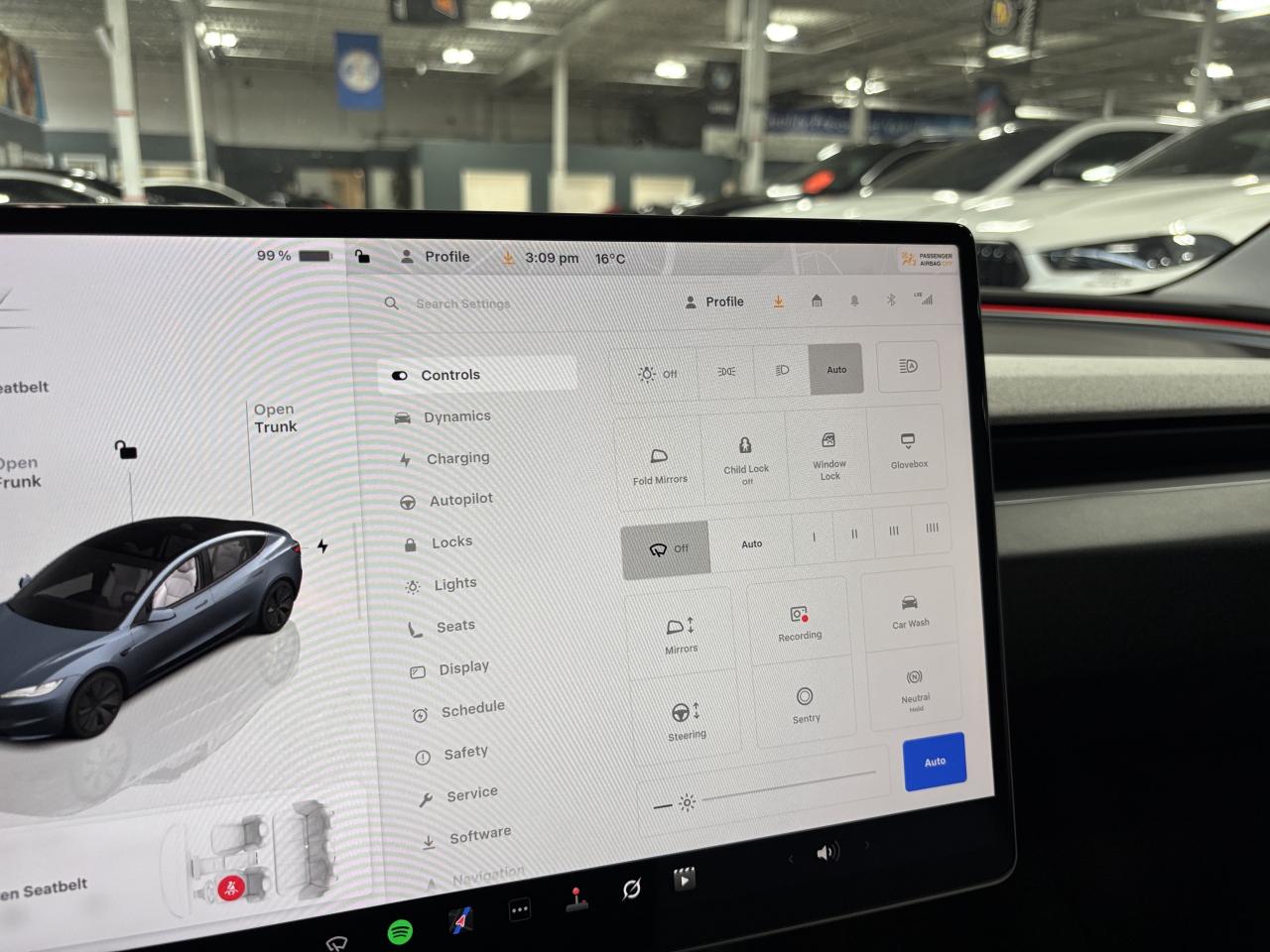 2024 Tesla Model 3 RWD|FRONTPPF|WHITELEATHER|AMBIENT|REARSCREEN|NAV|+ - Photo #29
